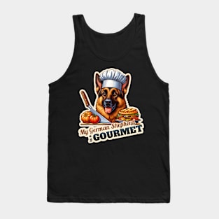 German Shepherd  Chef Tank Top